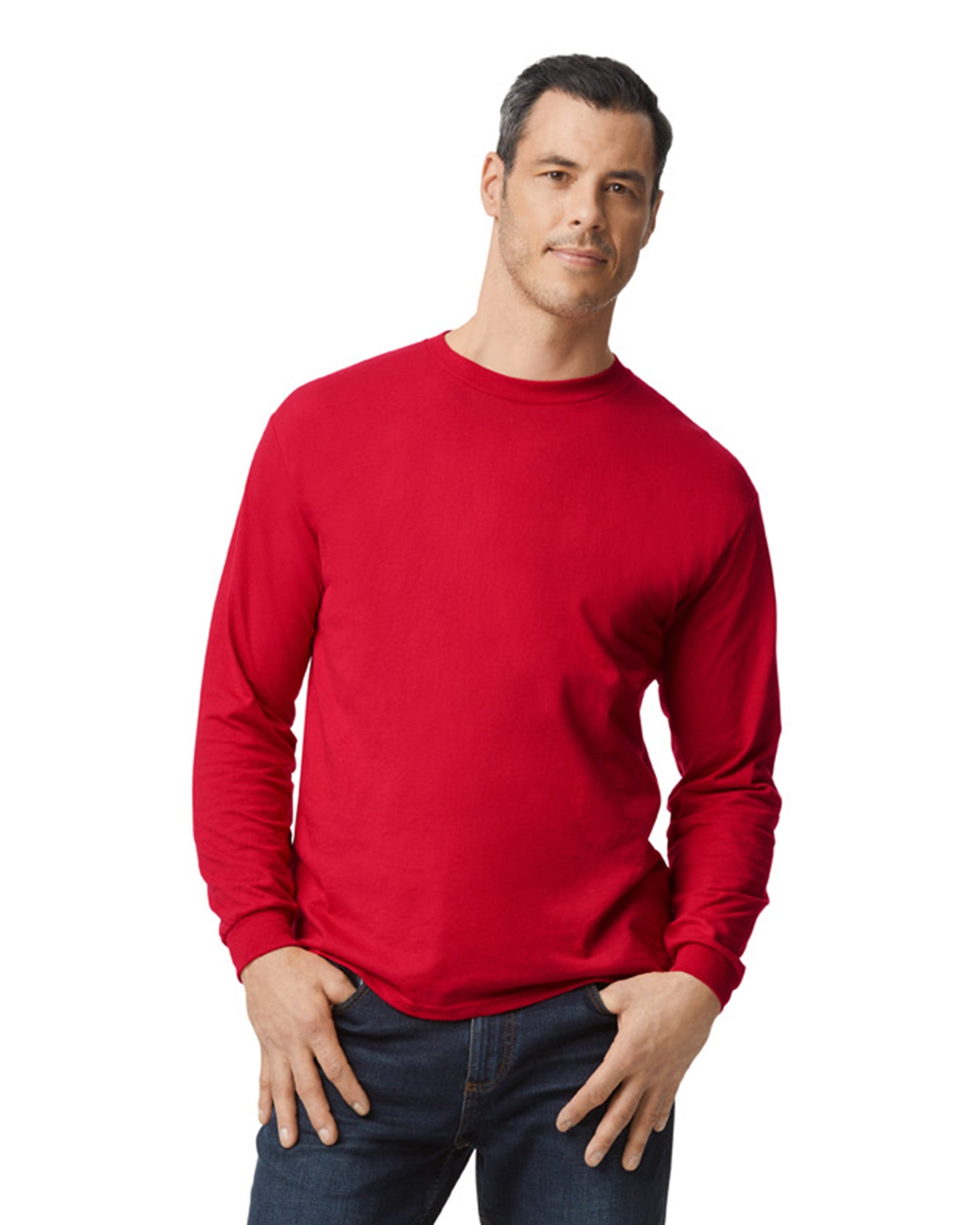 Large Red Gildan 8400 