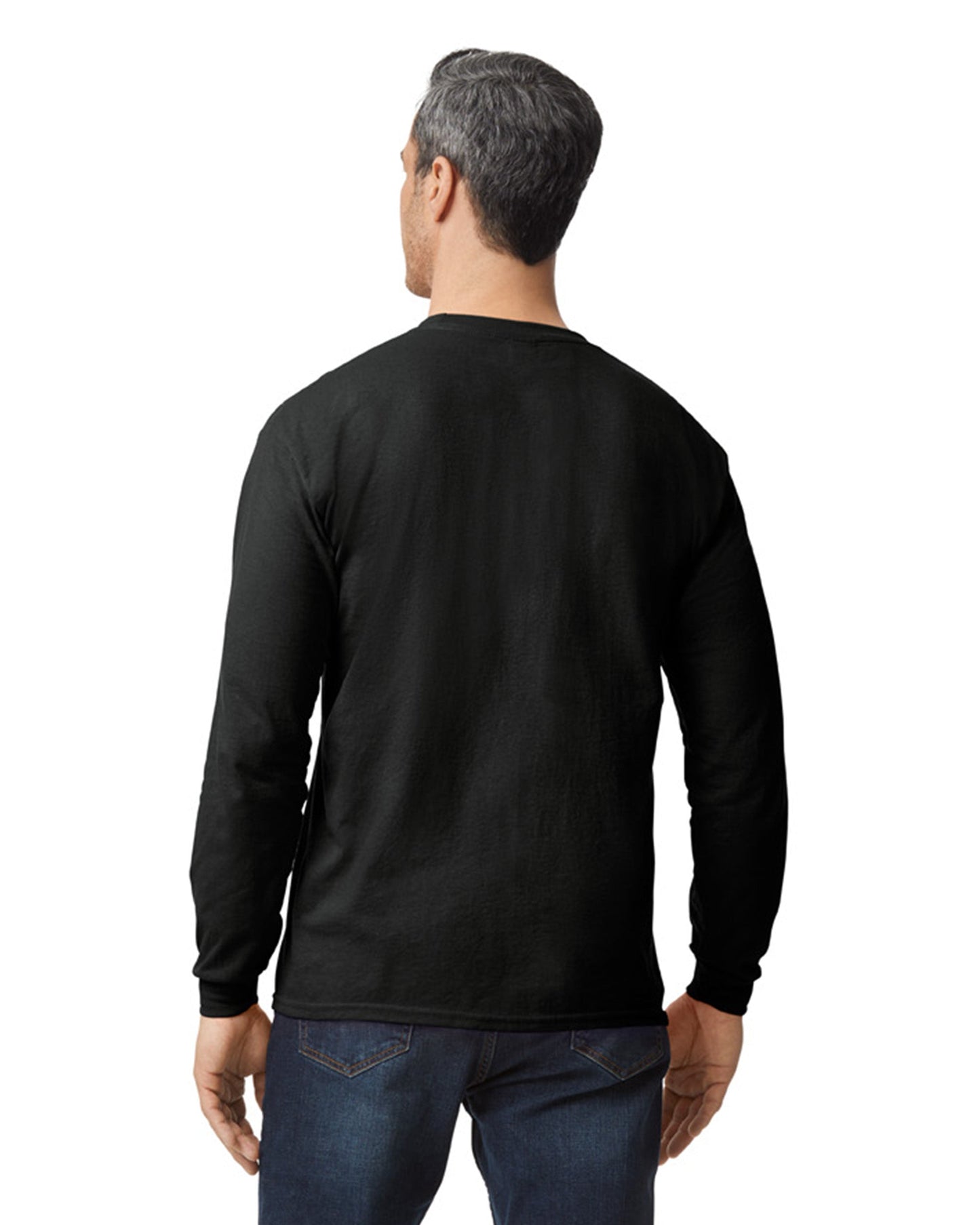 Large Black Gildan 8400 