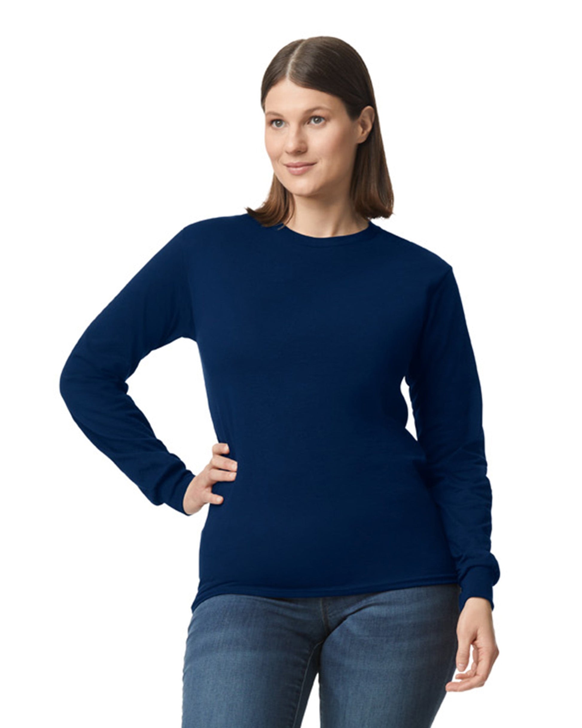 Medium Navy Gildan 8400 