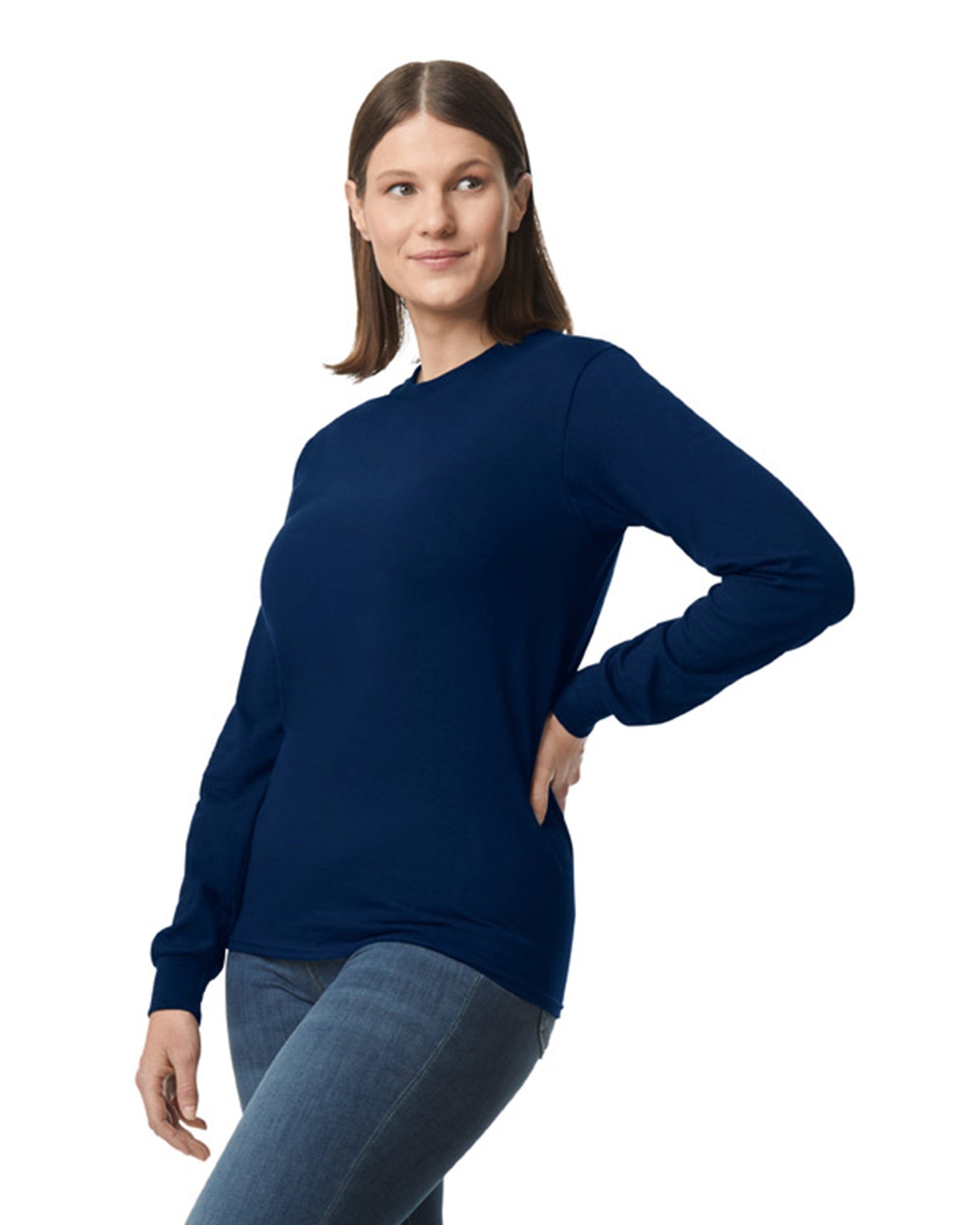 Medium Navy Gildan 8400 