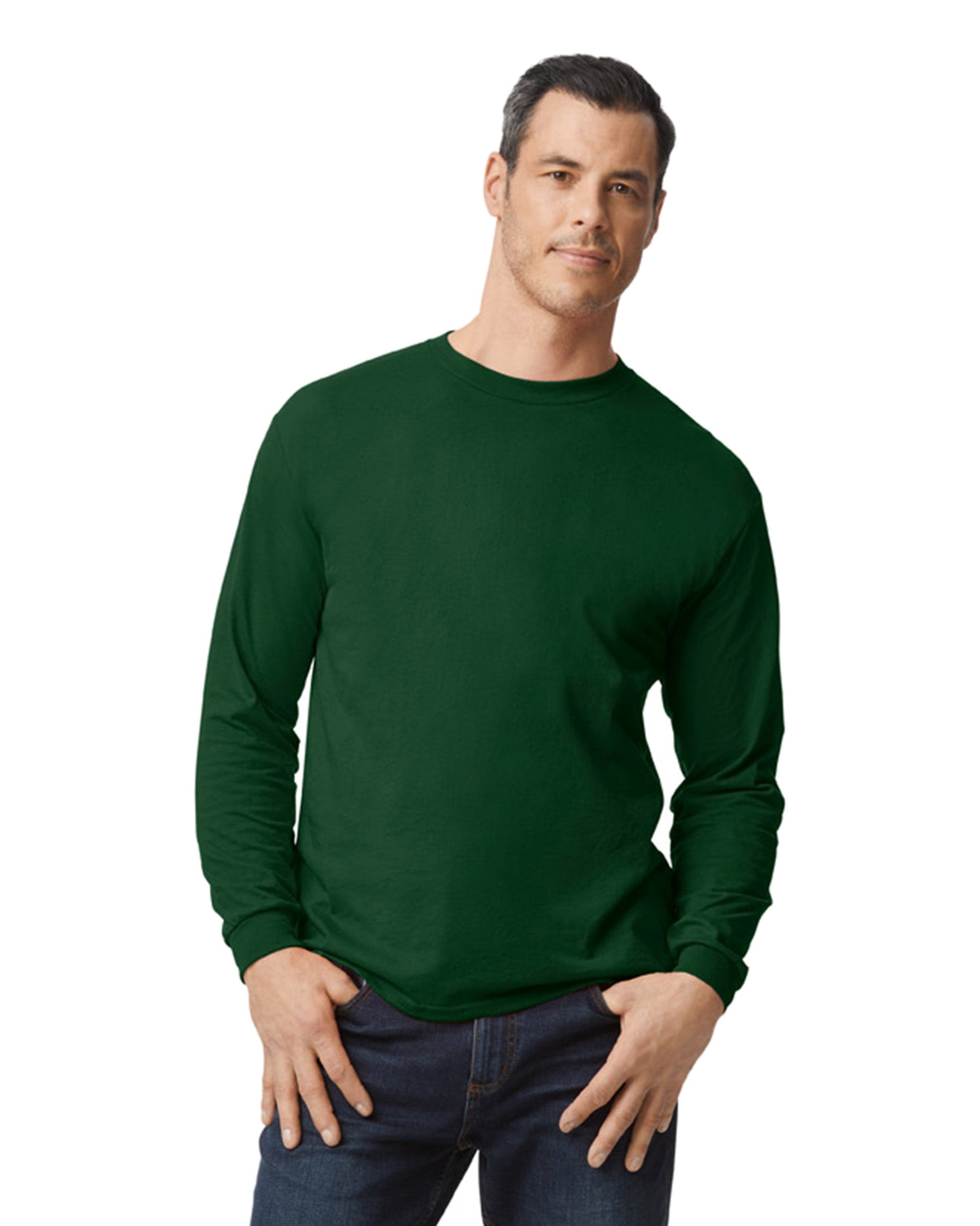 Medium Forest Green Gildan 8400 