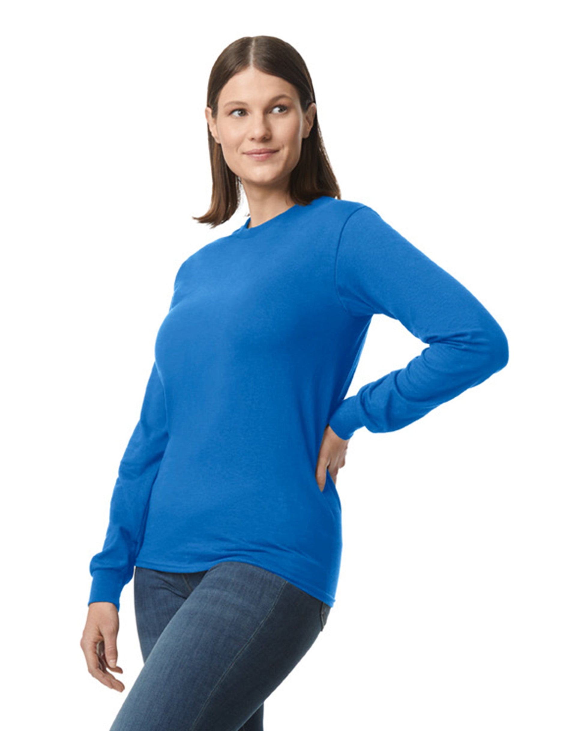 Medium Royal Gildan 8400 