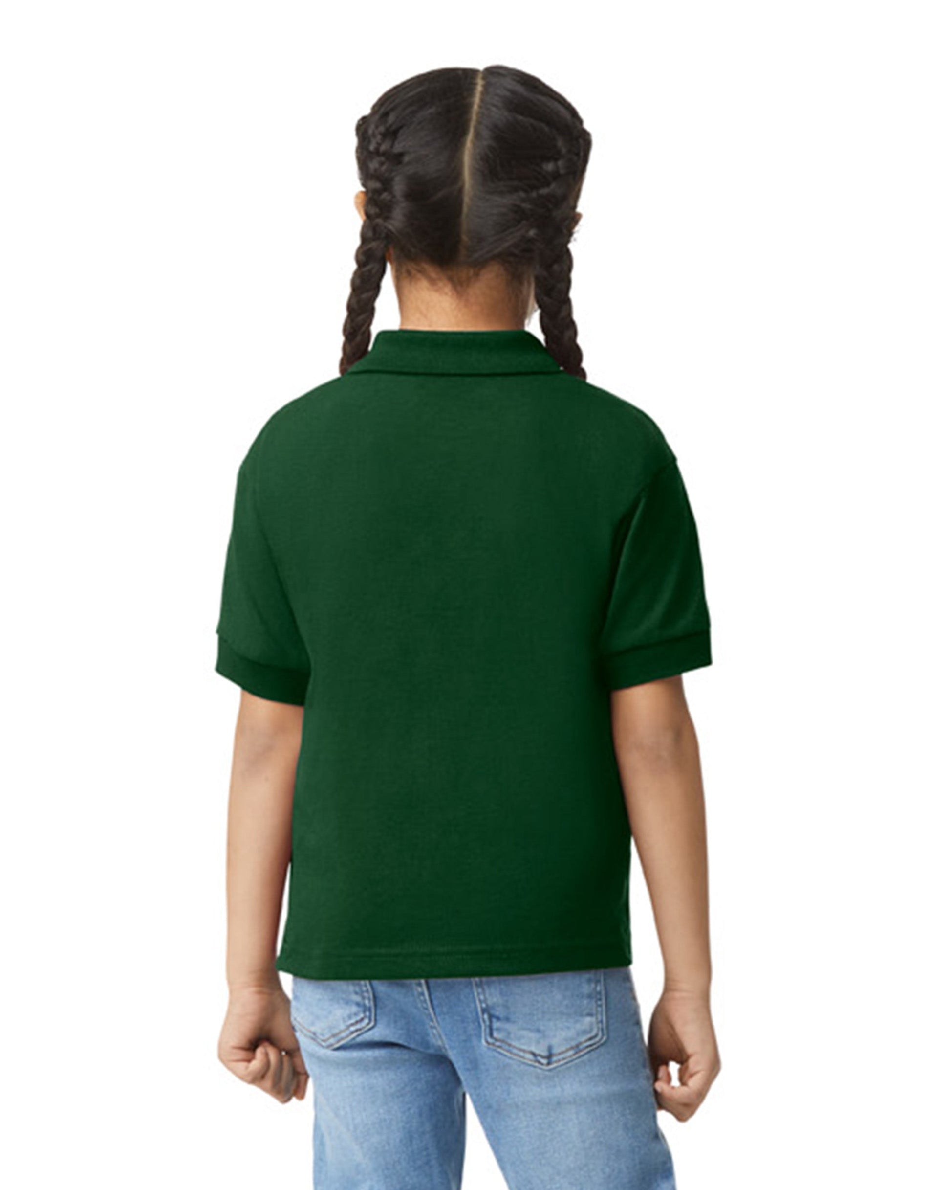 Youth Large Forest Green Gildan 8800B 