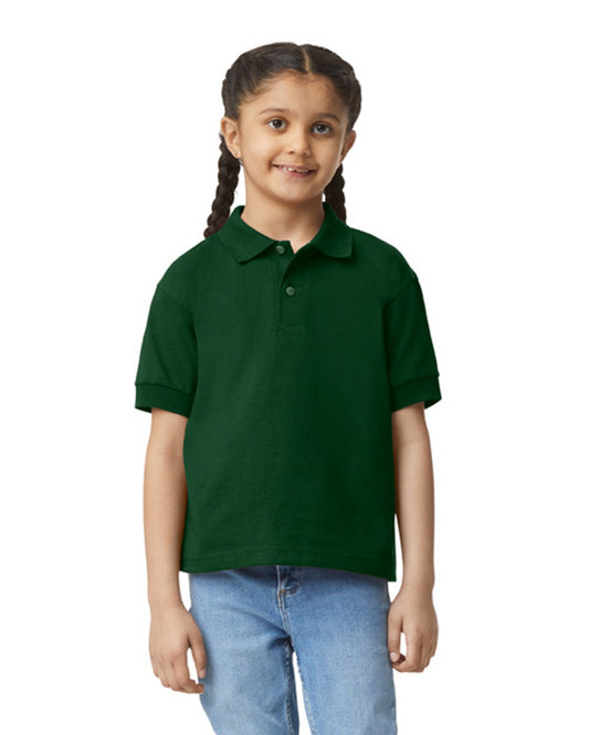 Youth Large Forest Green Gildan 8800B 