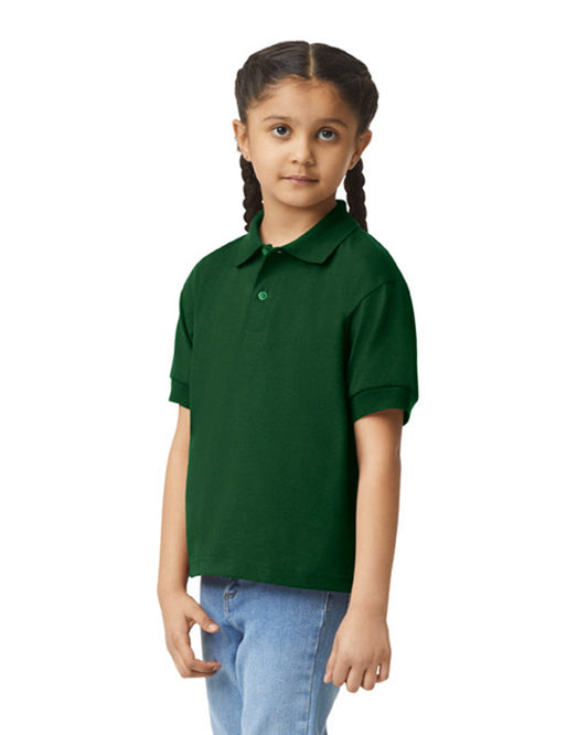 Youth Large Forest Green Gildan 8800B 
