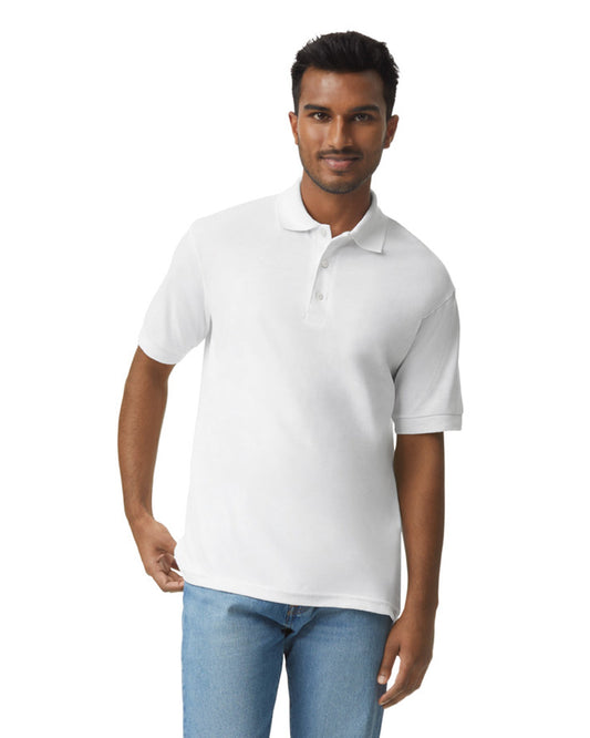 Large White Gildan 8800 