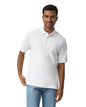 Large White Gildan 8800 