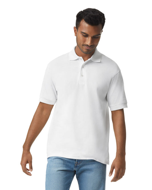 Large White Gildan 8800 