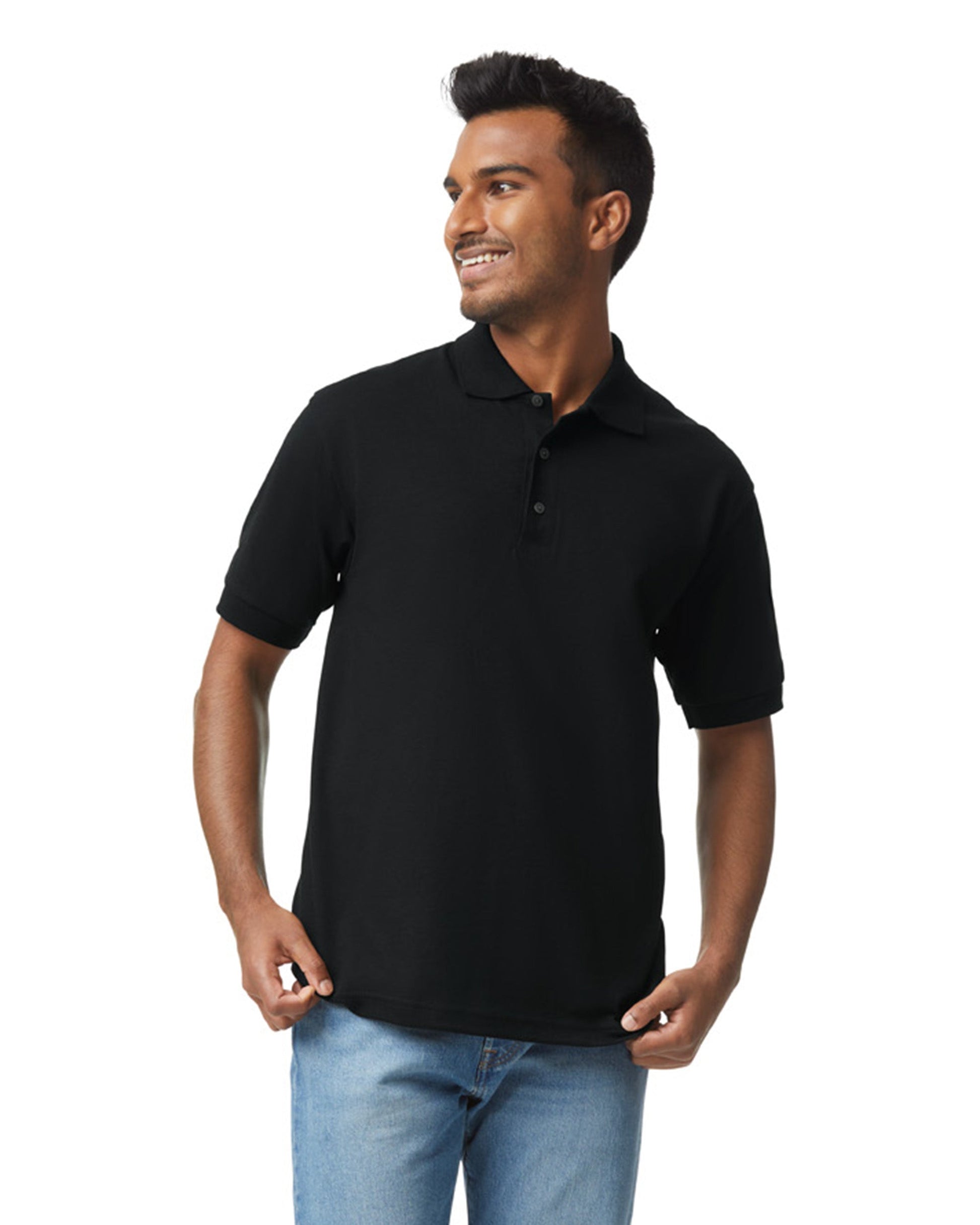 Medium Black Gildan 8800 