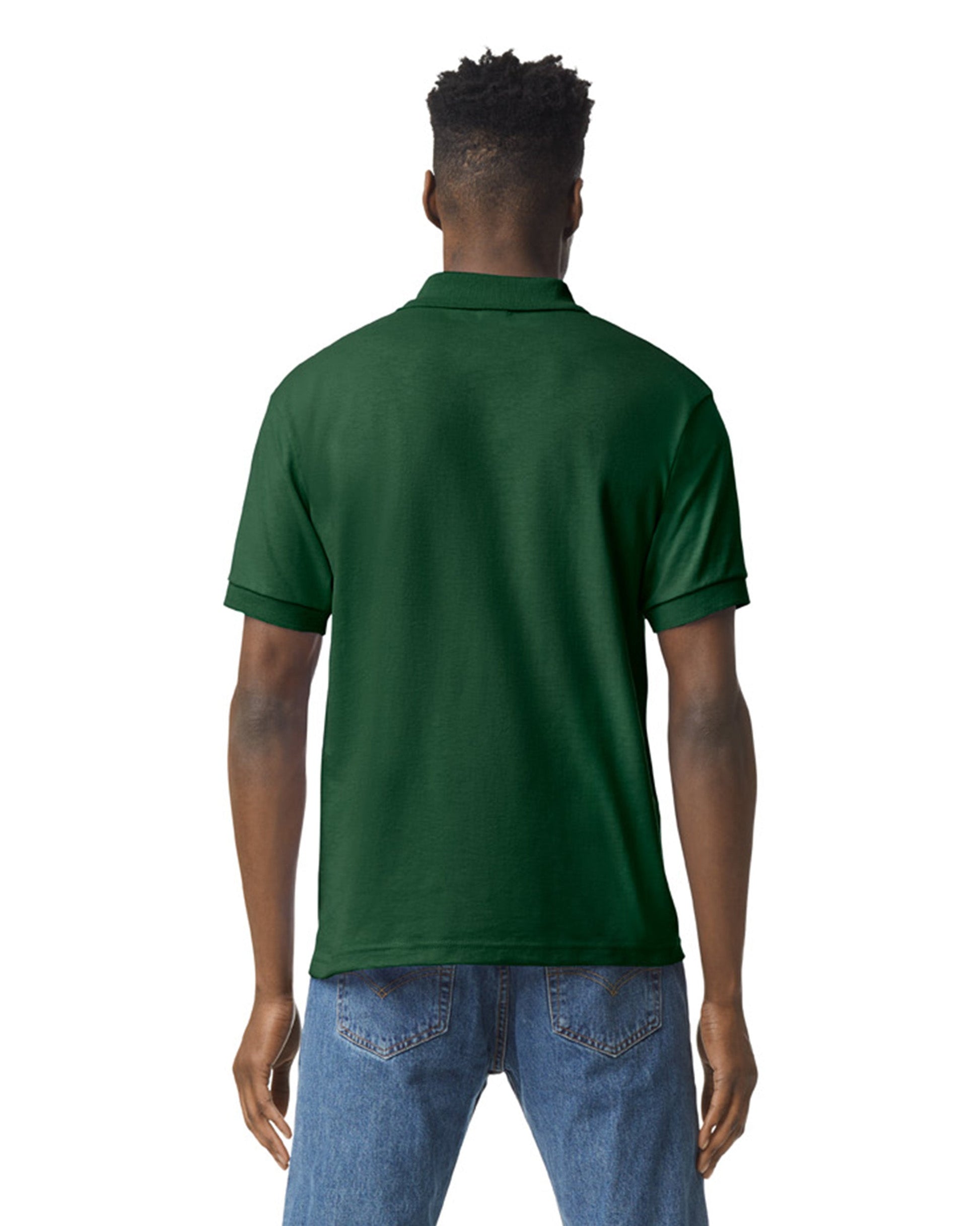 Large Forest Green Gildan 8800 