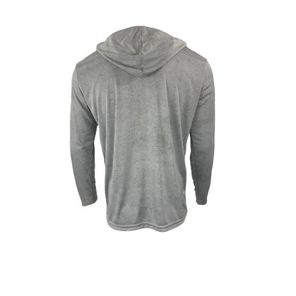 Art Unlimited 100% Polyester Mineral Wash L.S. Hood (Caviar)