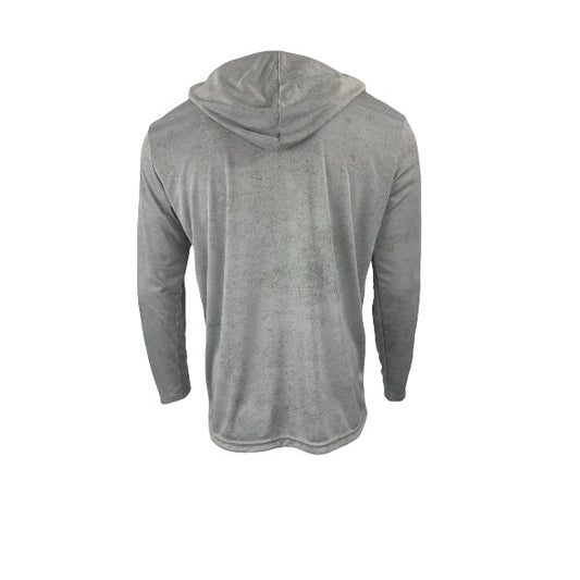 Art Unlimited 100% Polyester Mineral Wash L.S. Hood (Caviar)