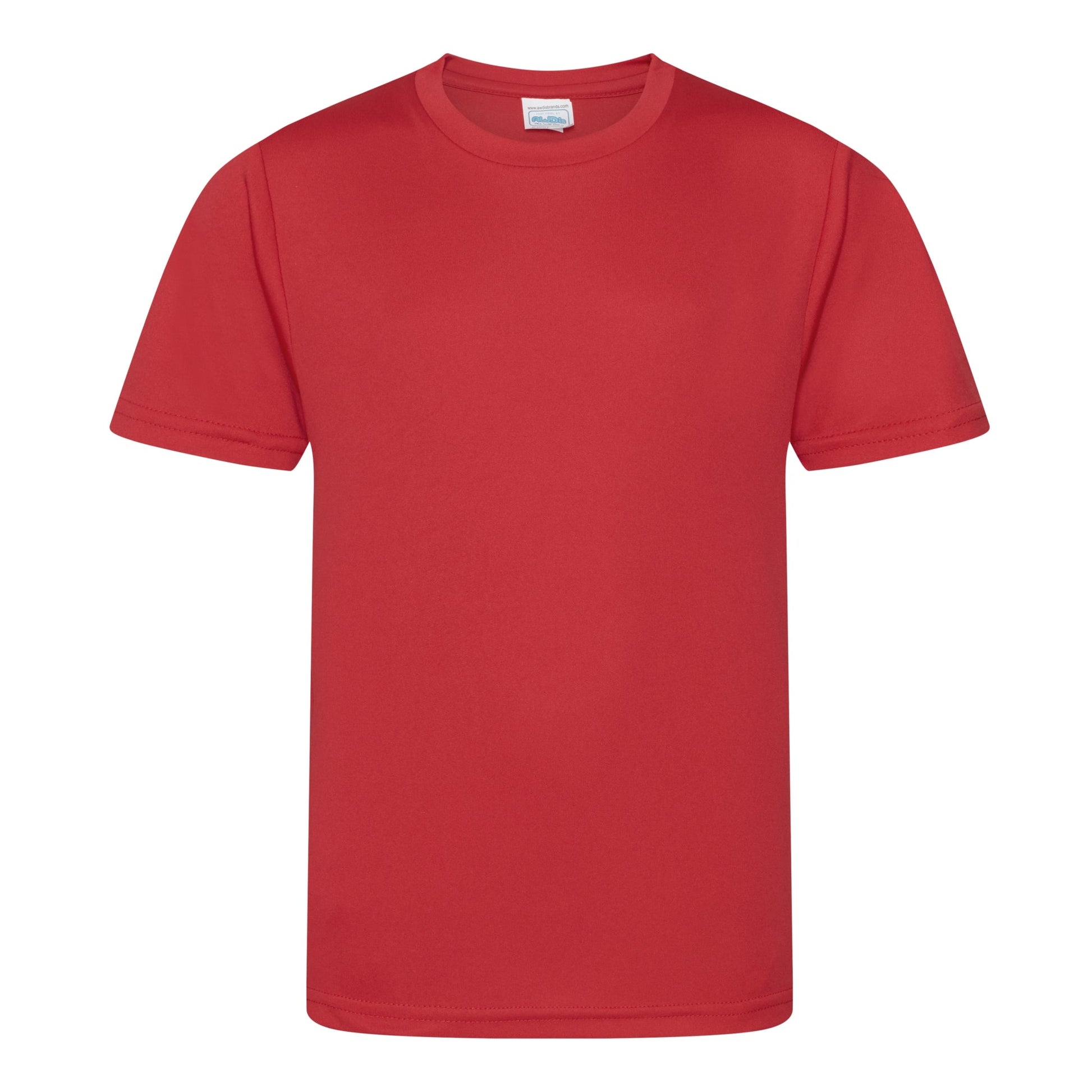 Youth X-Small Fire Red AWDis JCY001 