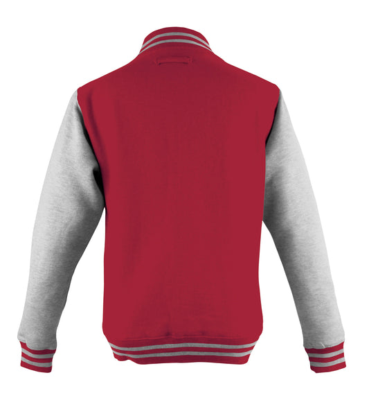Medium Fire Red/Heather Grey AWDis JHA043 