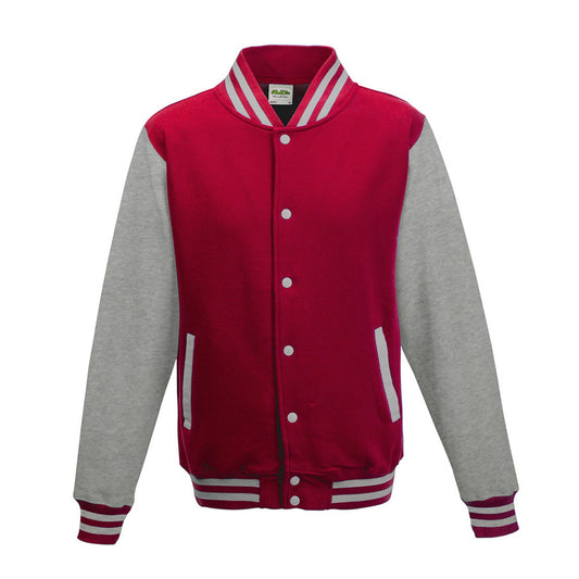 Medium Fire Red/Heather Grey AWDis JHA043 