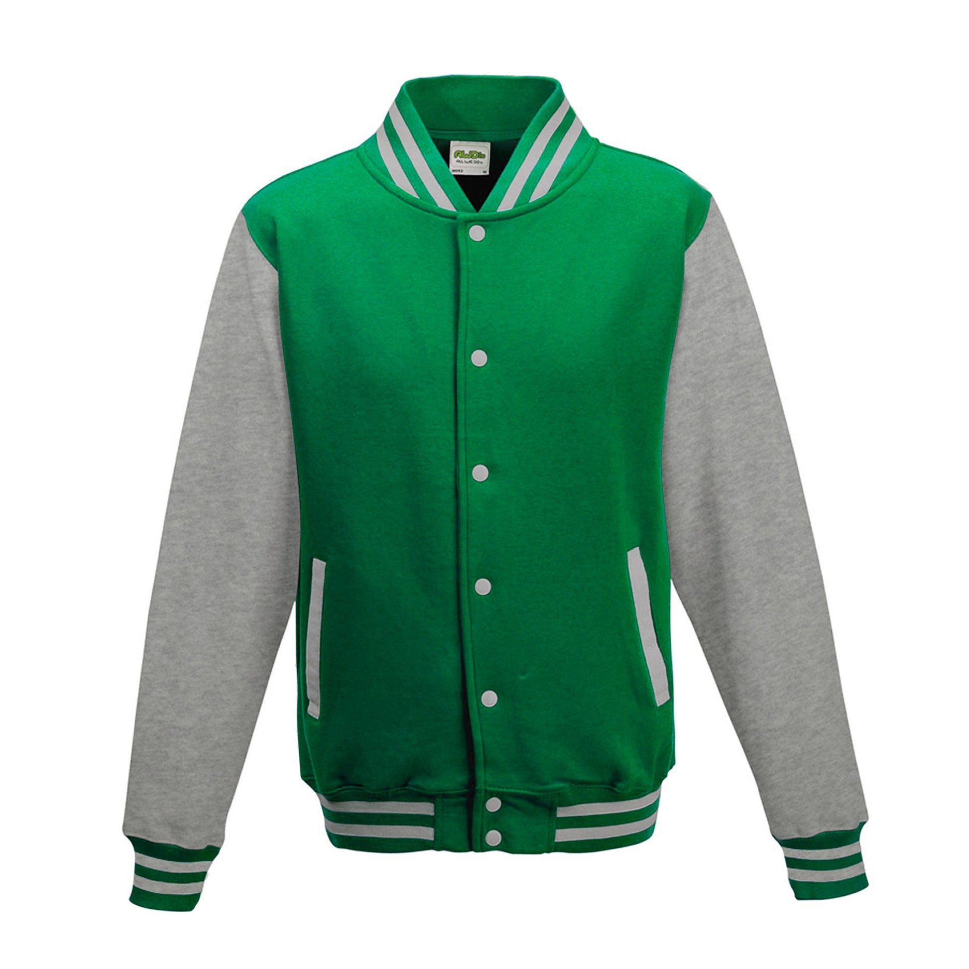 Medium Kelly Green / Heather Grey AWDis JHA043 