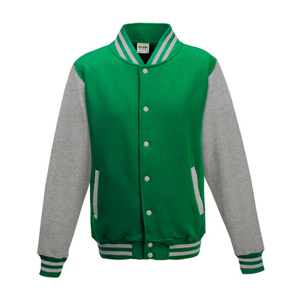 Medium Kelly Green / Heather Grey AWDis JHA043 