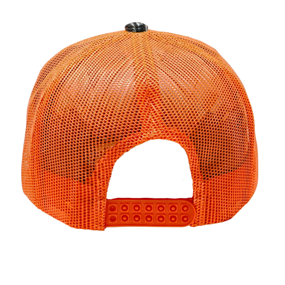 One Size Flame Orange/MC2 Camo Cobra Cap C112-C