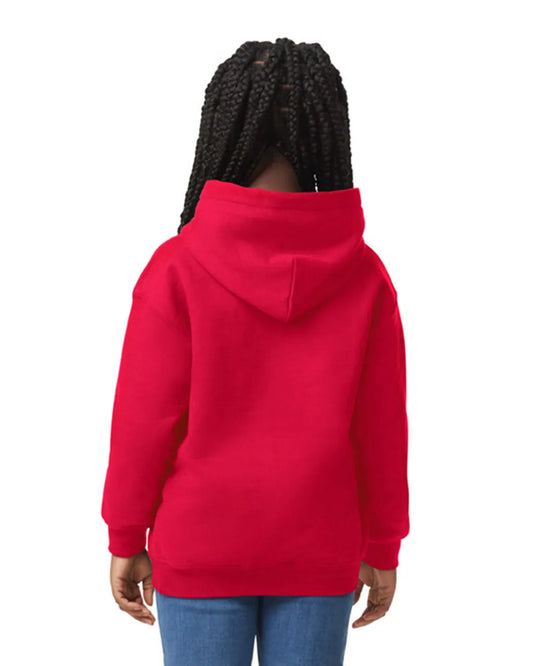 Youth Medium Red Gildan 18500B 