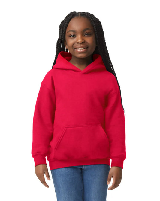 Youth Medium Red Gildan 18500B 