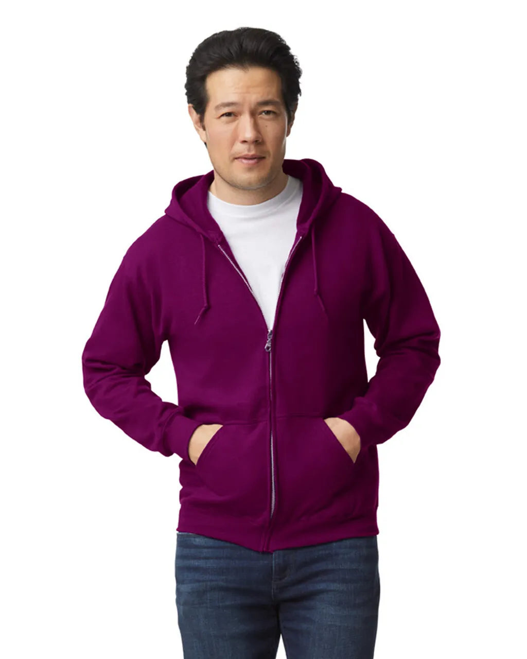 X-Large Maroon Gildan 18600 