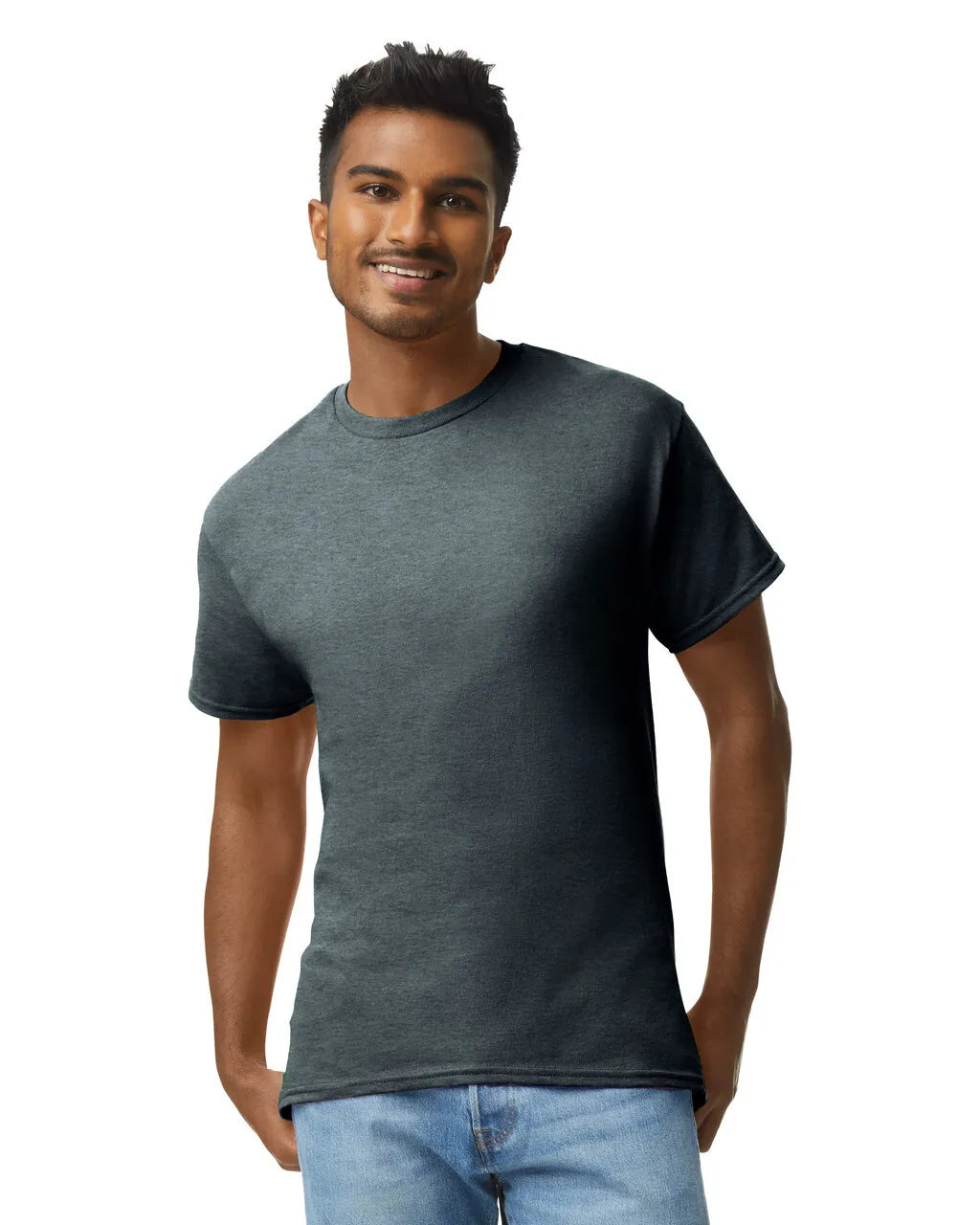 X-Large Dark Heather Gildan 2000 