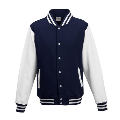 Medium Oxford Navy/White AWDis JHA043 