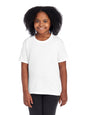 Youth Large White Jerzees 21BR 