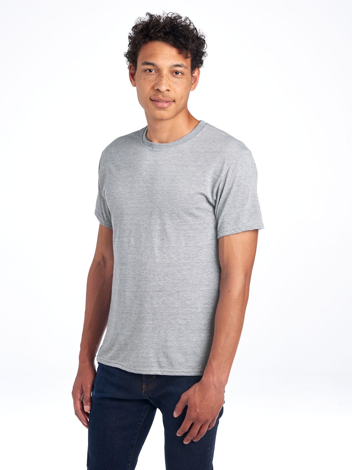X-Large Athletic Heather Jerzees 21MR 