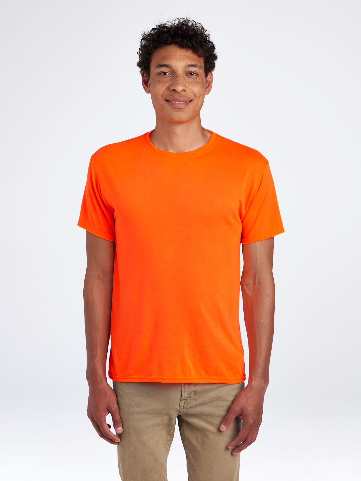 Large Safety Orange Jerzees 21MR 