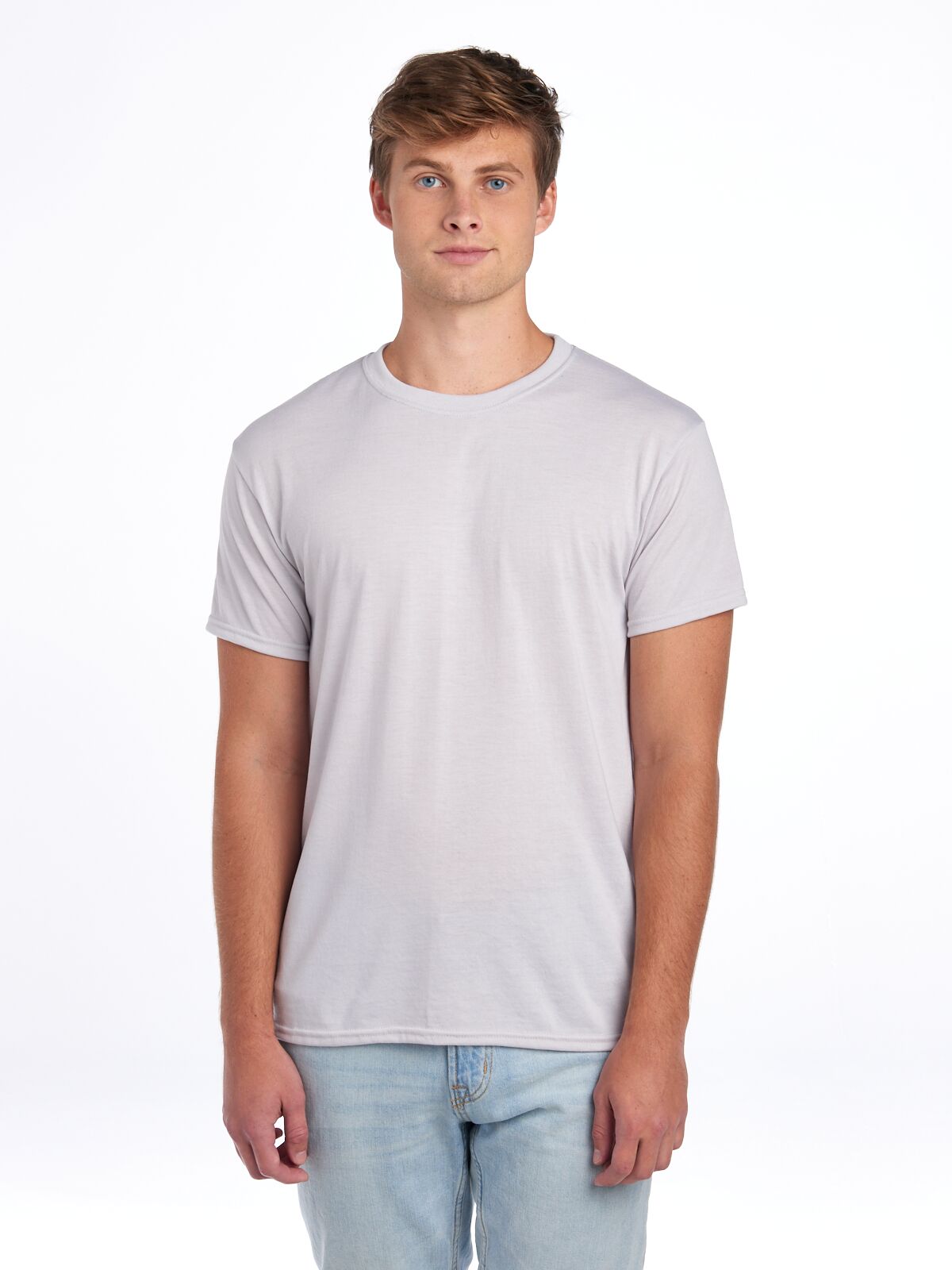Medium Silver Jerzees 21MR 