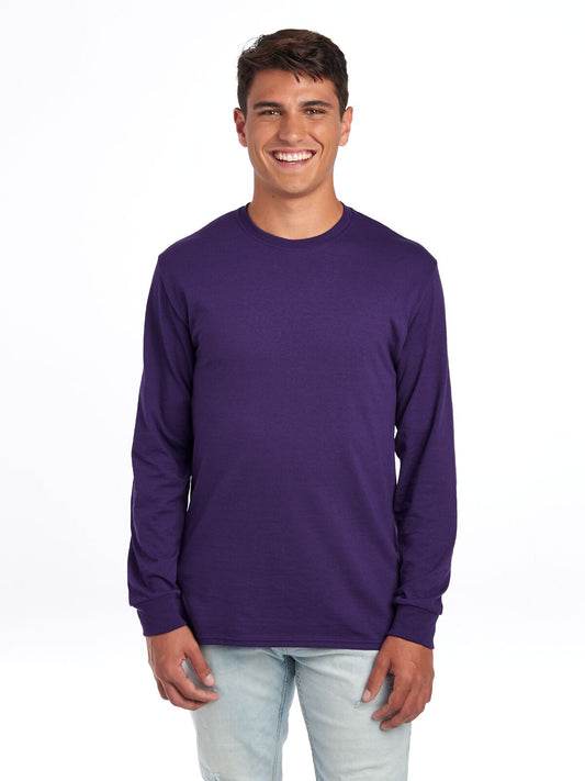 X-Large Deep Purple Jerzees 29LSR 
