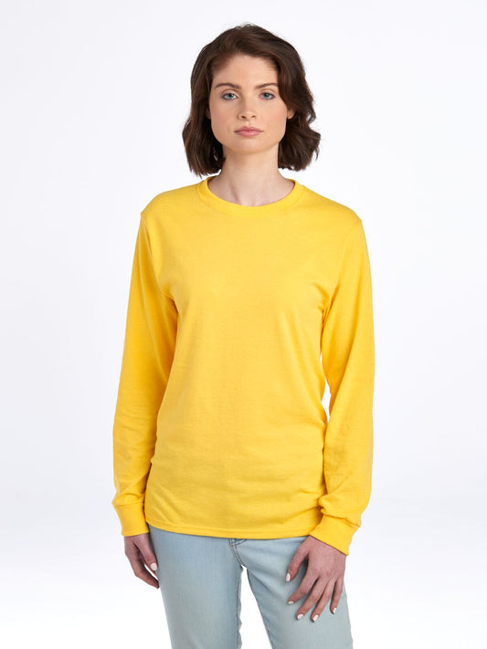 Medium Island Yellow Jerzees 29LSR 