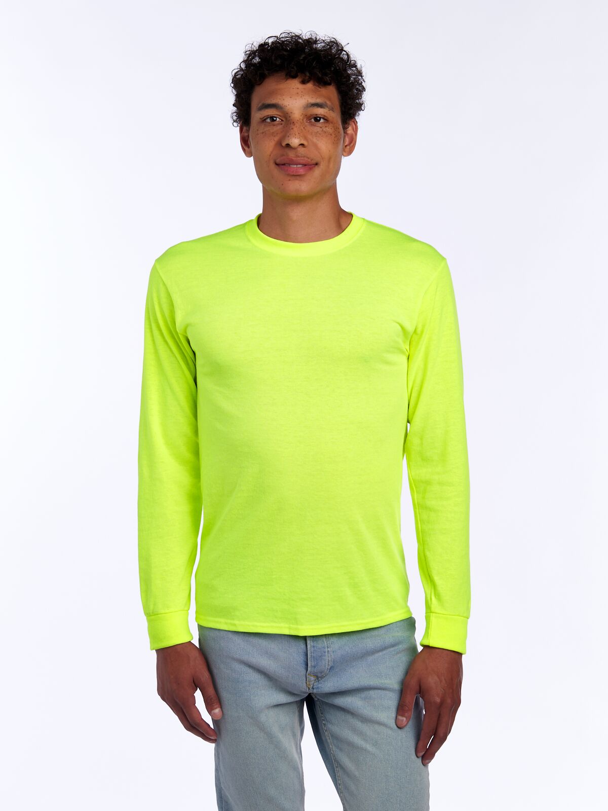 X-Large Safety Green Jerzees 29LSR 