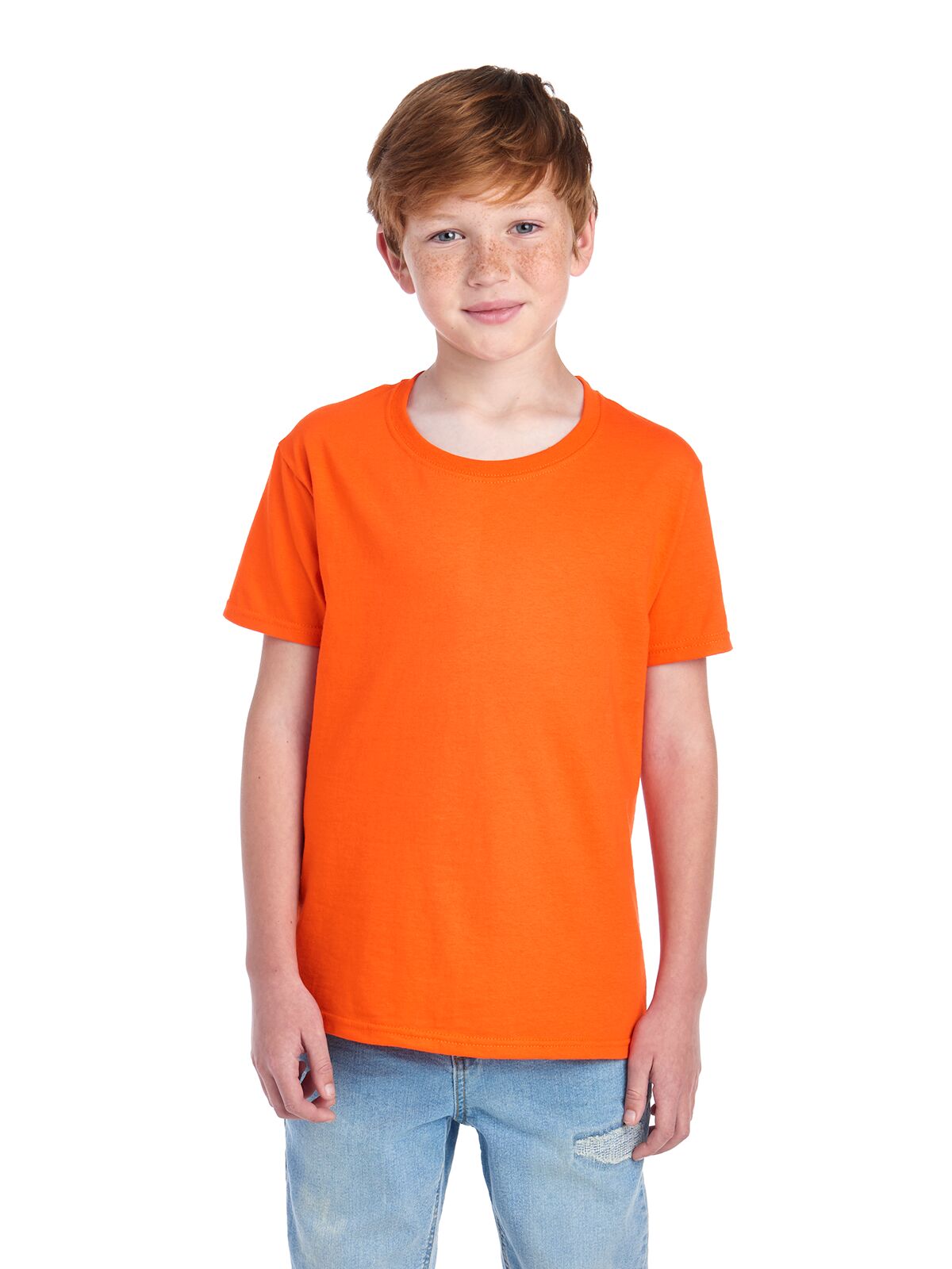 Youth X-Small Burnt Orange Fruit of the Loom F3930Y 