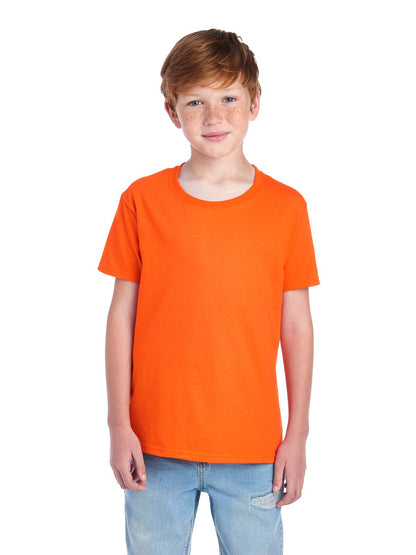 Youth X-Small Burnt Orange Fruit of the Loom F3930Y 