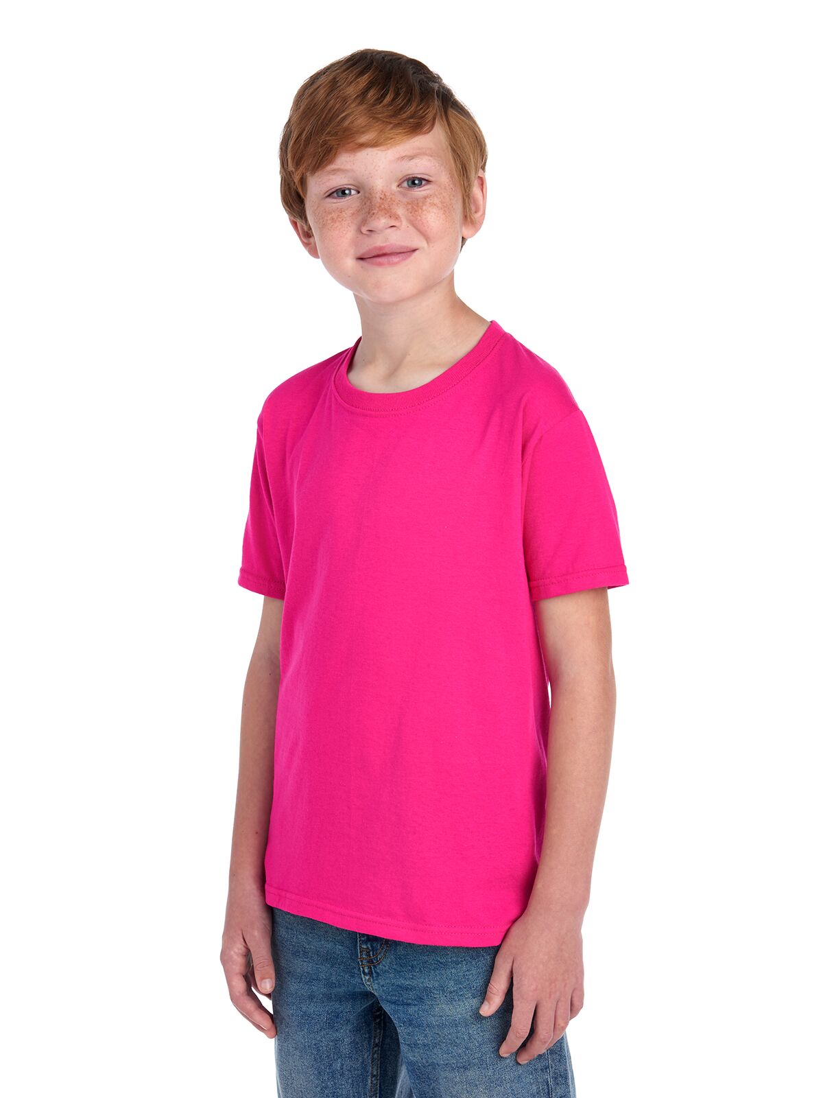 Youth Medium Cyber Pink Fruit of the Loom F3930Y 