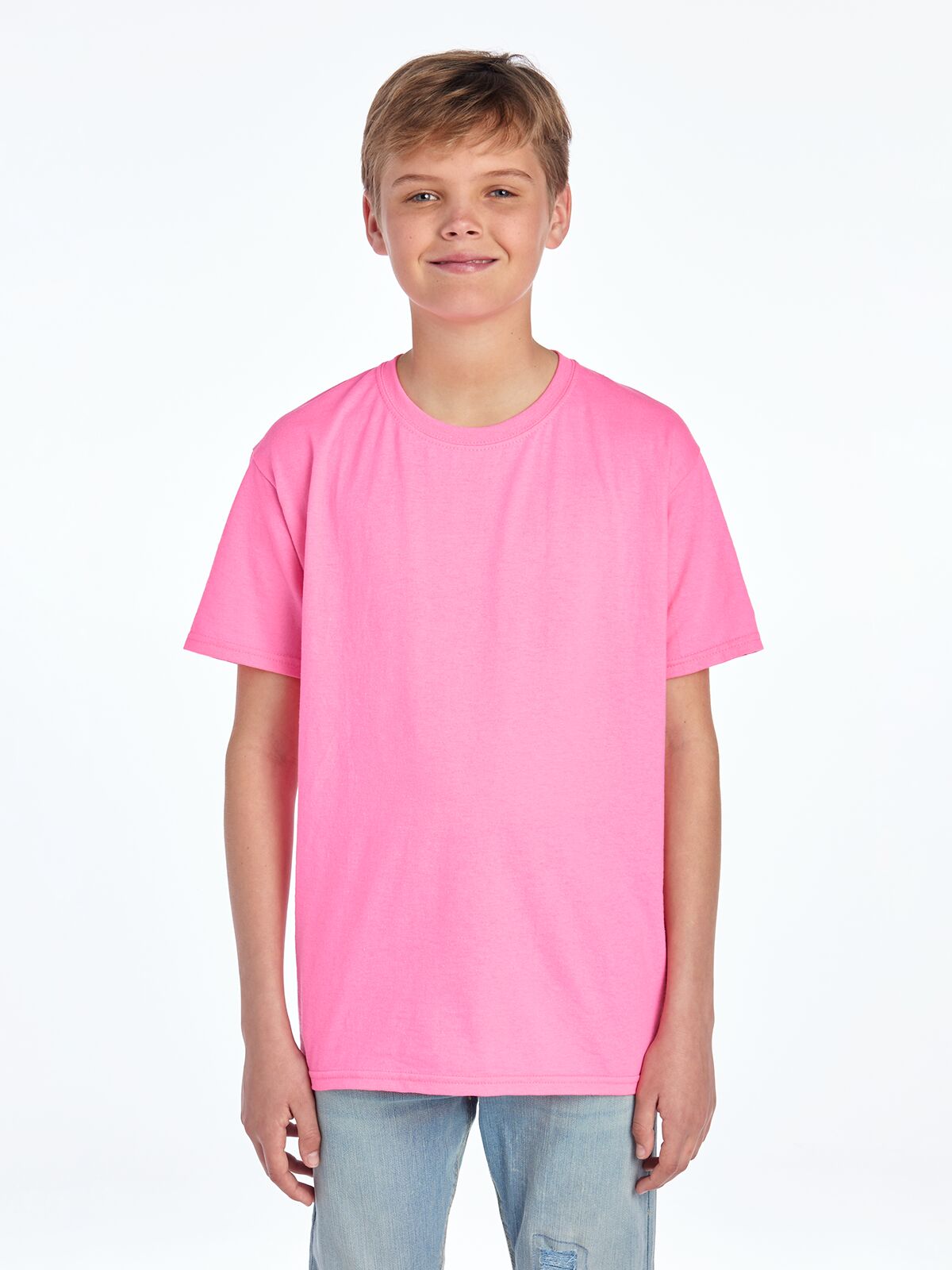 Youth X-Small Neon Pink Fruit of the Loom F3930Y 