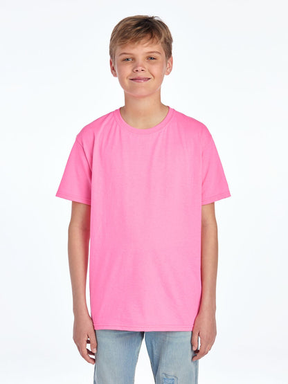 Youth X-Small Neon Pink Fruit of the Loom F3930Y 
