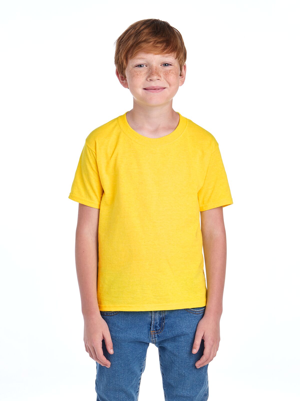 Youth Medium Neon Yellow Fruit of the Loom F3930Y 
