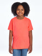 Youth Small Retro Heather Coral Fruit of the Loom F3930Y 