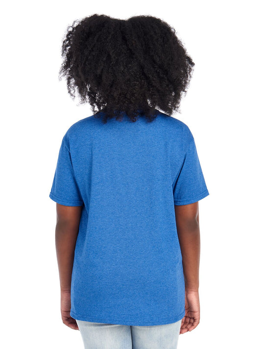 Youth X-Large Retro Heather Royal Fruit of the Loom F3930Y 