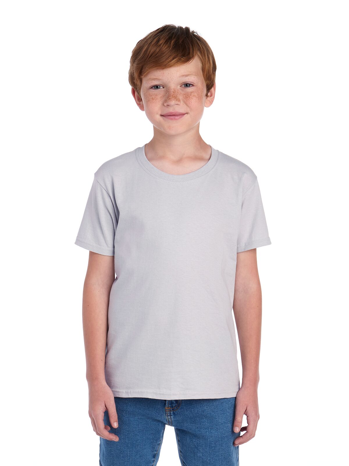 Youth Large Silver Fruit of the Loom F3930Y 