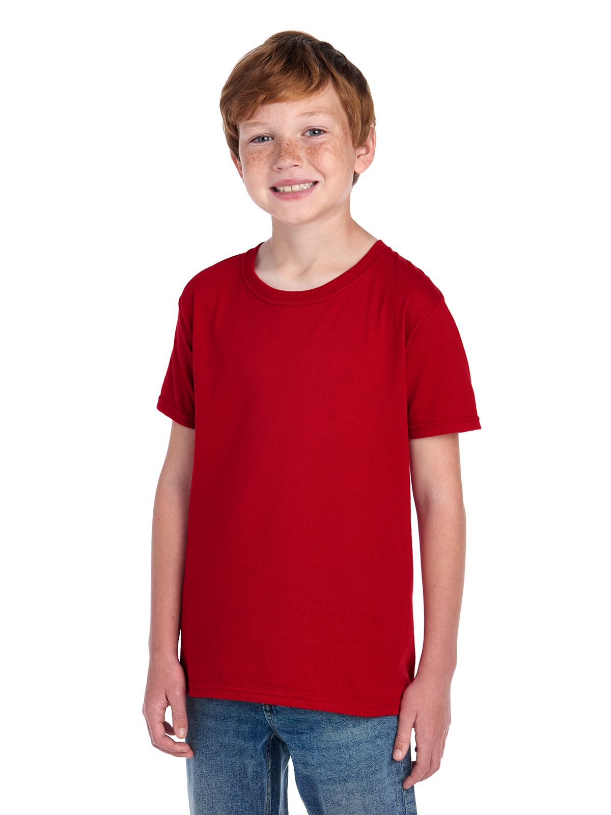 Youth Medium True Red Fruit of the Loom F3930Y 