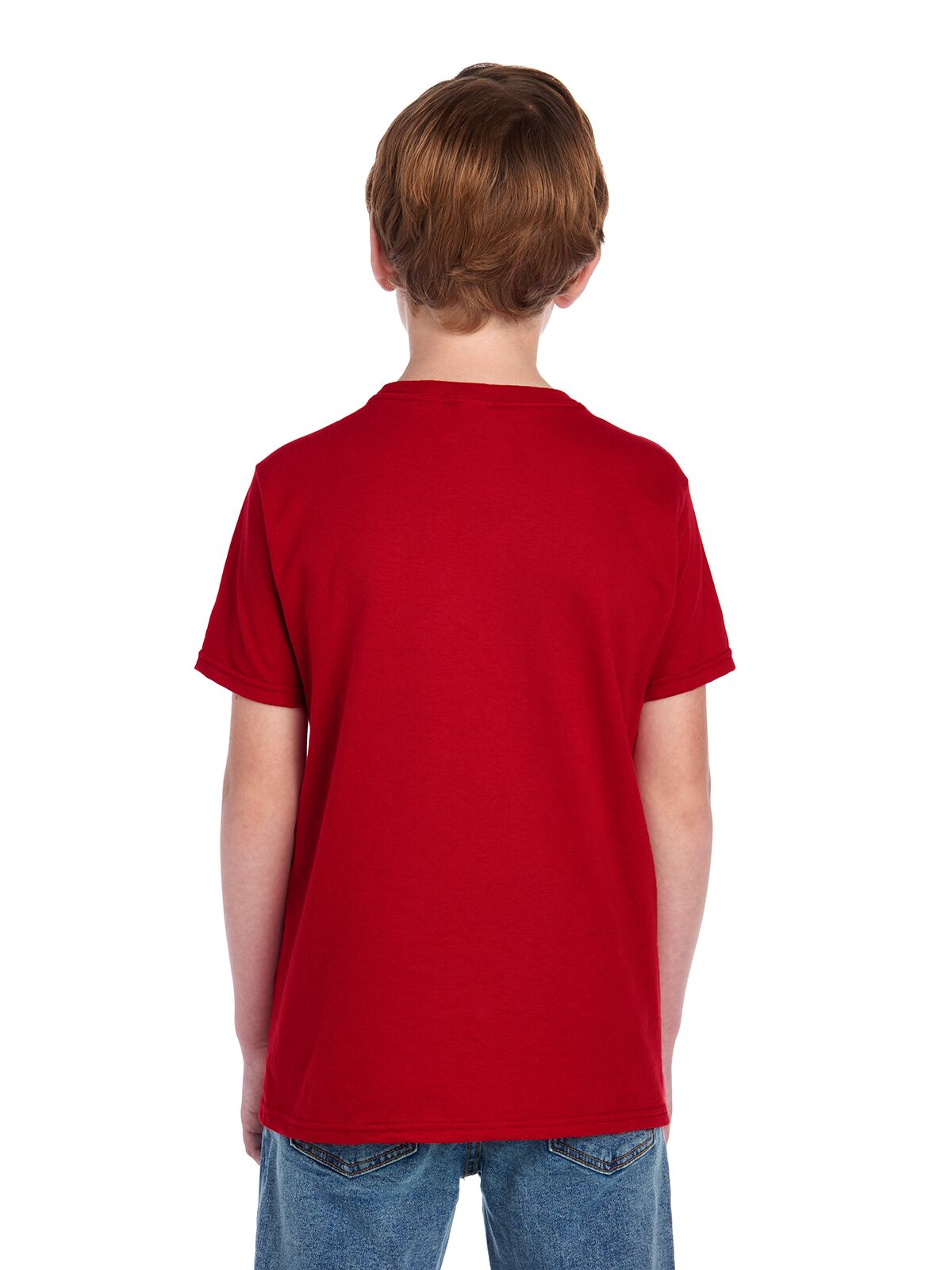 Youth Medium True Red Fruit of the Loom F3930Y 