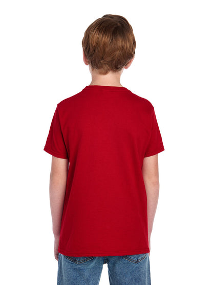 Youth Medium True Red Fruit of the Loom F3930Y 