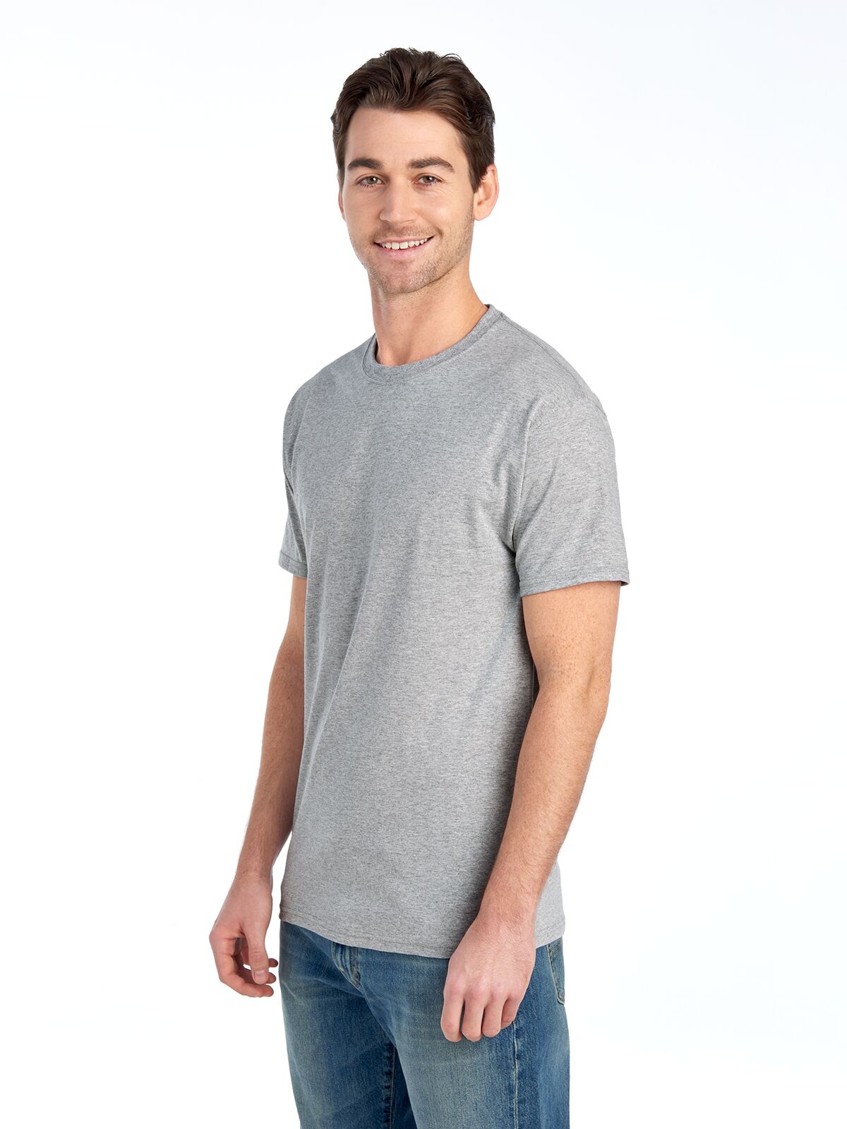 Medium Athletic Heather Fruit of the Loom F3930A 