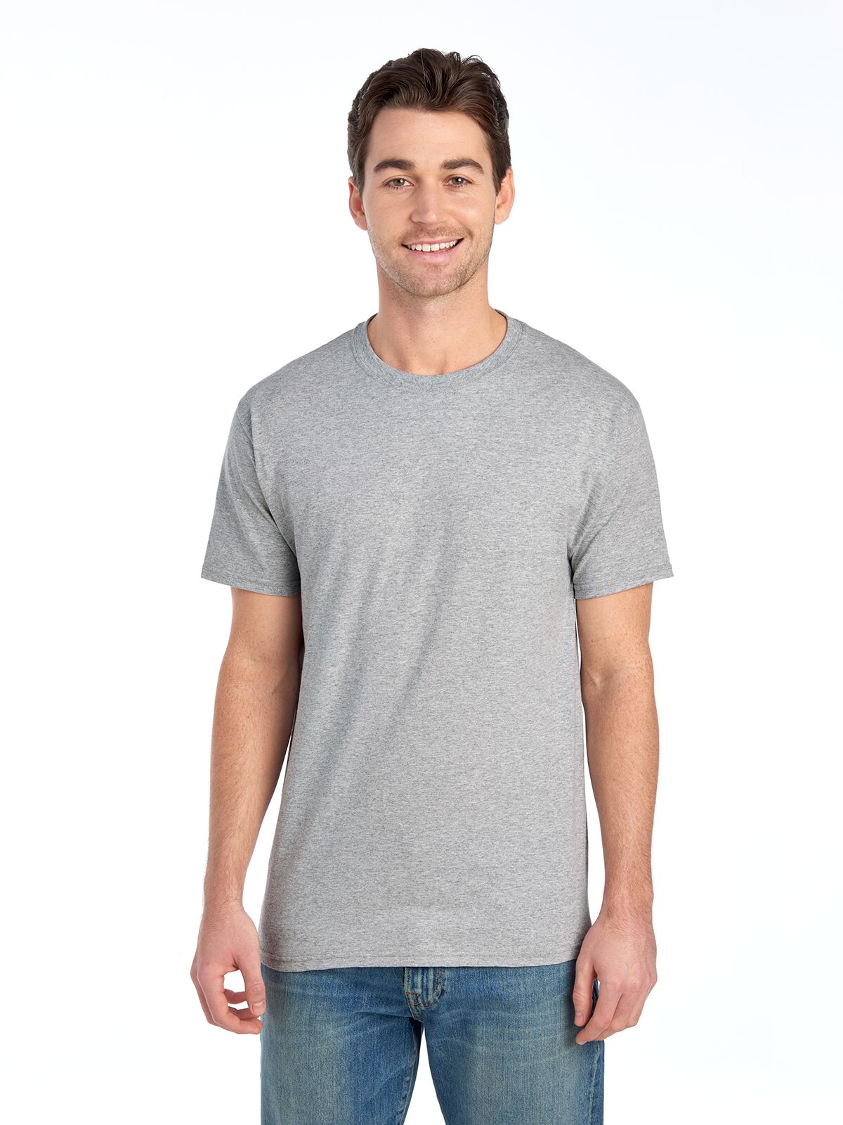 Medium Athletic Heather Fruit of the Loom F3930A 