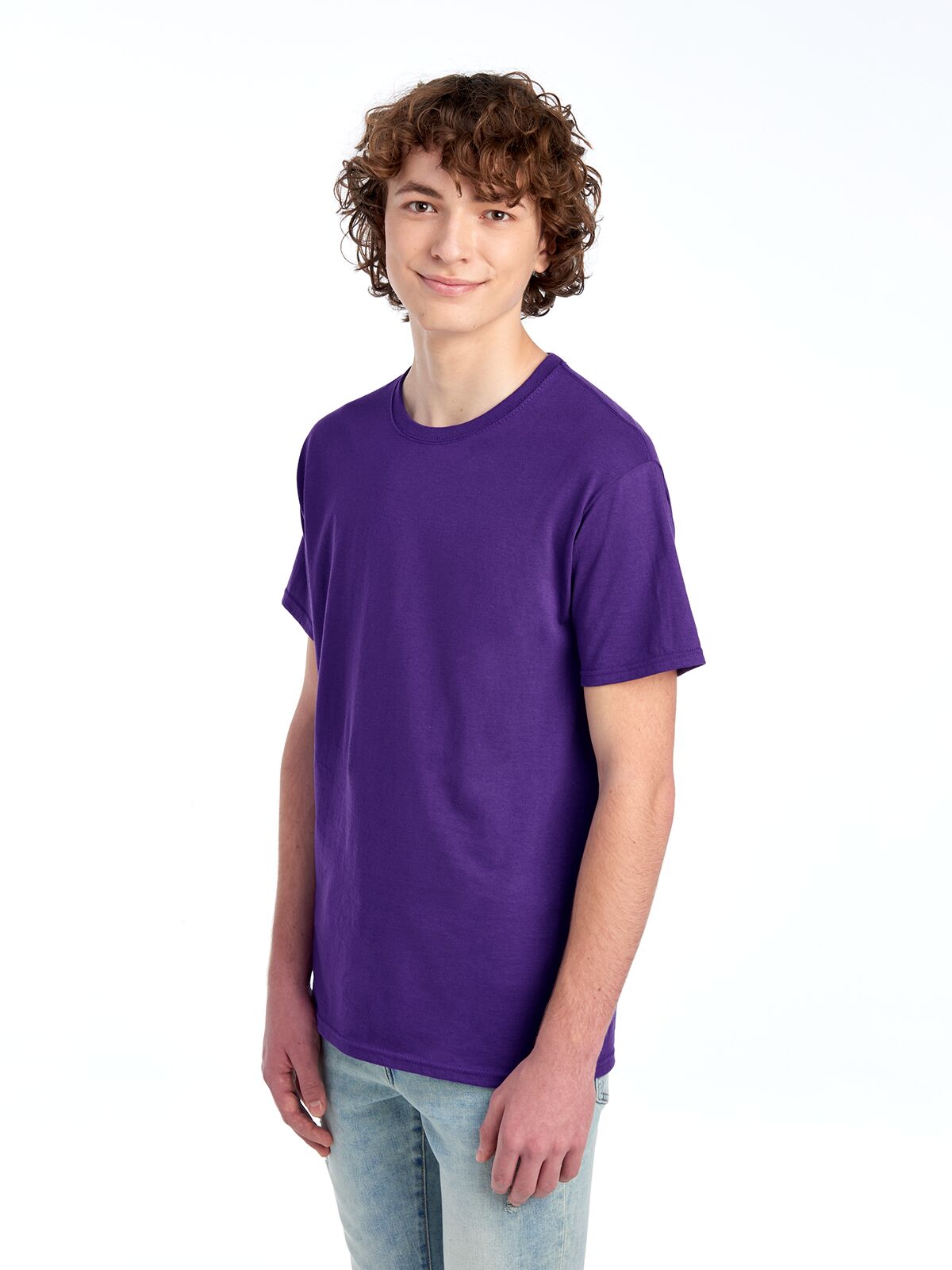 Small Purple Fruit of the Loom F3930A 