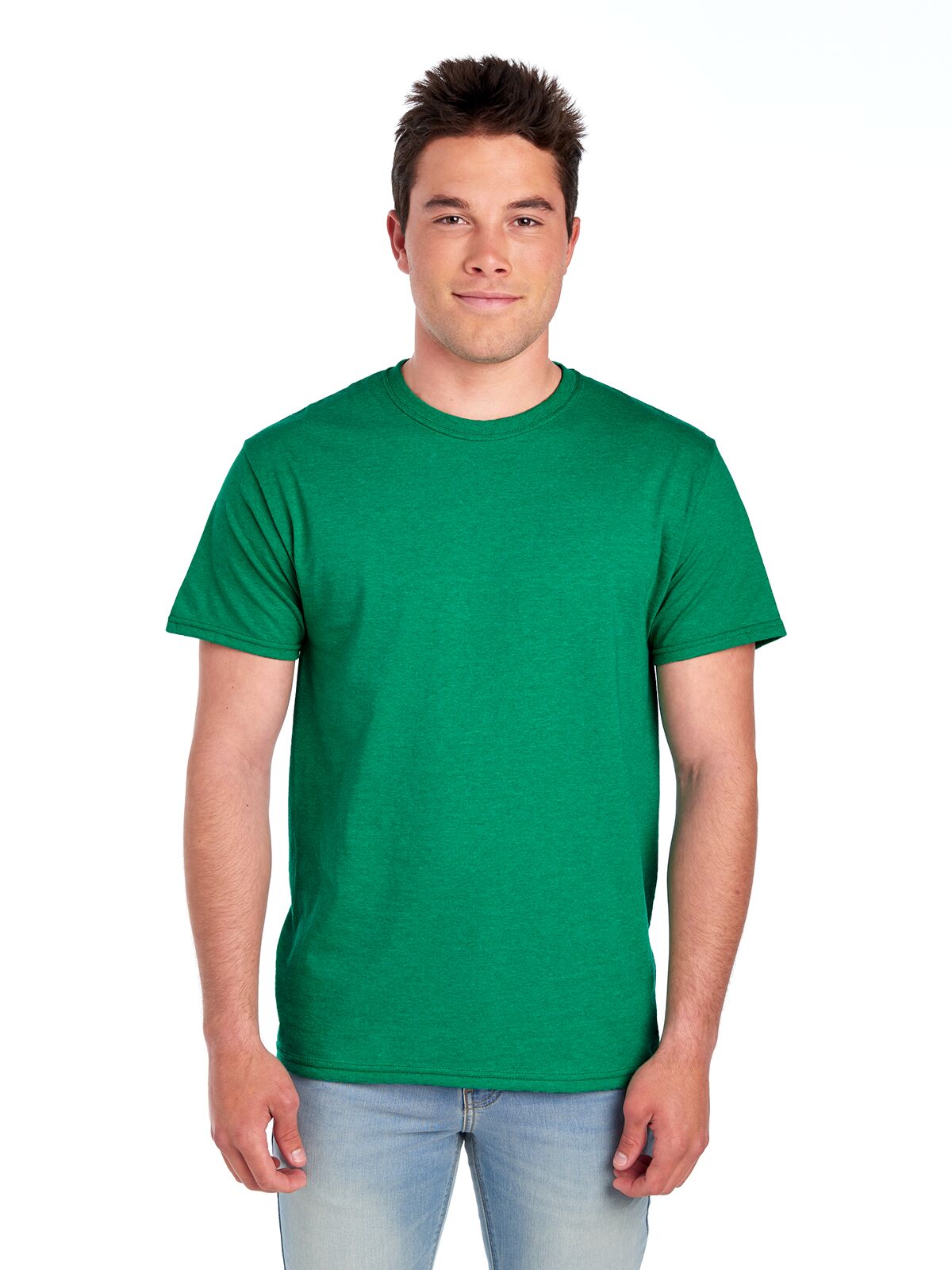 3X-Large Retro Heather Green Fruit of the Loom F3930A 